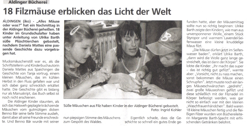 Pressebericht