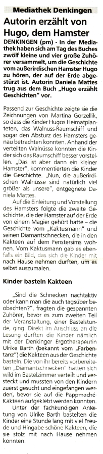 Pressebericht