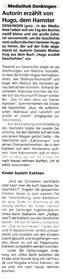 Pressebericht