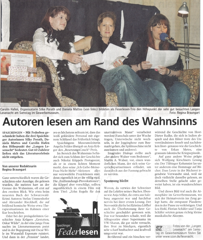 Pressebericht